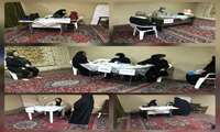 اعزام تیم شهید رهنمون به خانه هلال احمر منطقه اهری فردیس