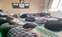 برگزاری مراسم پرفیض زیارت عاشورا به مناسبت روز سوم ماه مبارک رمضان