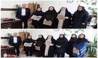 بمناسبت هفته عفاف و حجاب نشست رسمی رئیس دانشکده پیراپزشکی 