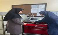 پایش آمادگی تیم‌های عملیاتی شبکه بهداشت و درمان شهرستان ساوجبلاغ برای ارائه خدمات بهداشتی و درمانی در مراسم تشییع آقای شهید ایران