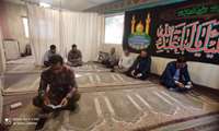برگزاری مراسم معنوی زیارت عاشورا در نمازخانه بیمارستان دکتر علی شریعتی