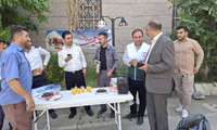 برپایی ایستگاه صلواتی به مناسبت فرا رسیدن عیدسعید غدیرخم در بیمارستان فاطمه الزهرا(س) شهرستان اشتهارد