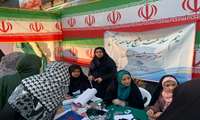 تداوم خدمات سلامت میدانی بسیج جامعه پزشکی مرکز بهداشت غرب کرج در محله شاهین‌ویلا به مناسبت عید بزرگ غدیر ‌