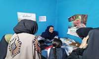  گزارش میز خدمت مرکز بهداشت غرب کرج و برگزاری برنامه جامع سلامت و تکریم سالمندان در منطقه محمدشهر