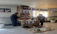 فضاسازی شبکه بهداشت و درمان شهرستان طالقان به مناسبت هفته دفاع مقدس