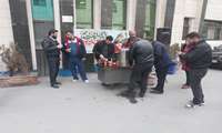 برپایی ایستگاه صلواتی به مناسبت سالروز شهادت سردار سلیمانی