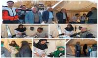 اجرای غربالگری دیابت و فشارخون در شهرك سیدجمال الدین